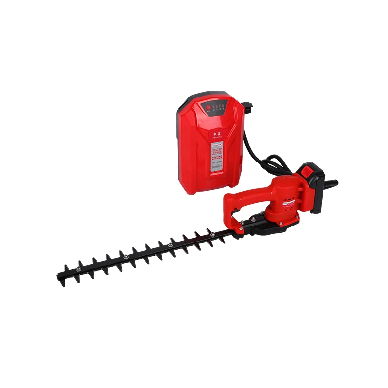 SX-600 Professional Dual Scissor Type Hedge Trimmer 21V Lithium-Ion Battery DIY & Industrial Grade 600mm Blade