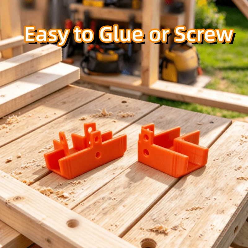 4pcs/8pcs-18mm Panel Corner Clamps and T-Clamps (glue and screws not included) – 90-degree right-angle woodworking
