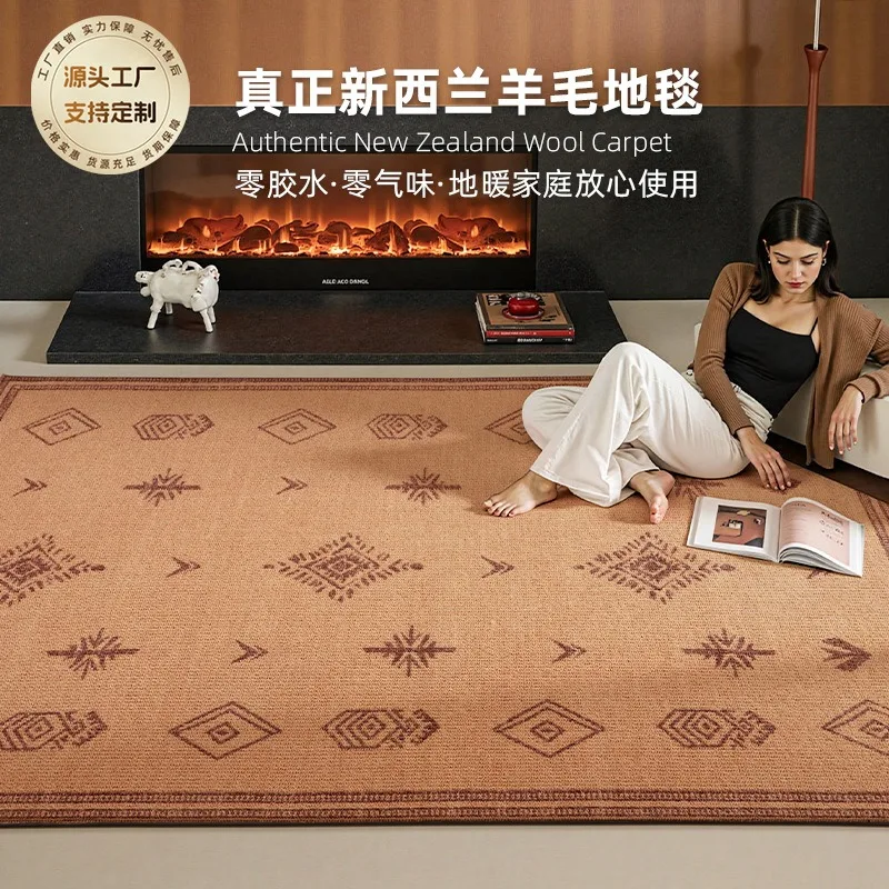 

DT5Light luxury home carpet, living room, bedroom, bedside carpet, high-end feeling, dirt resistant, easy to maintain