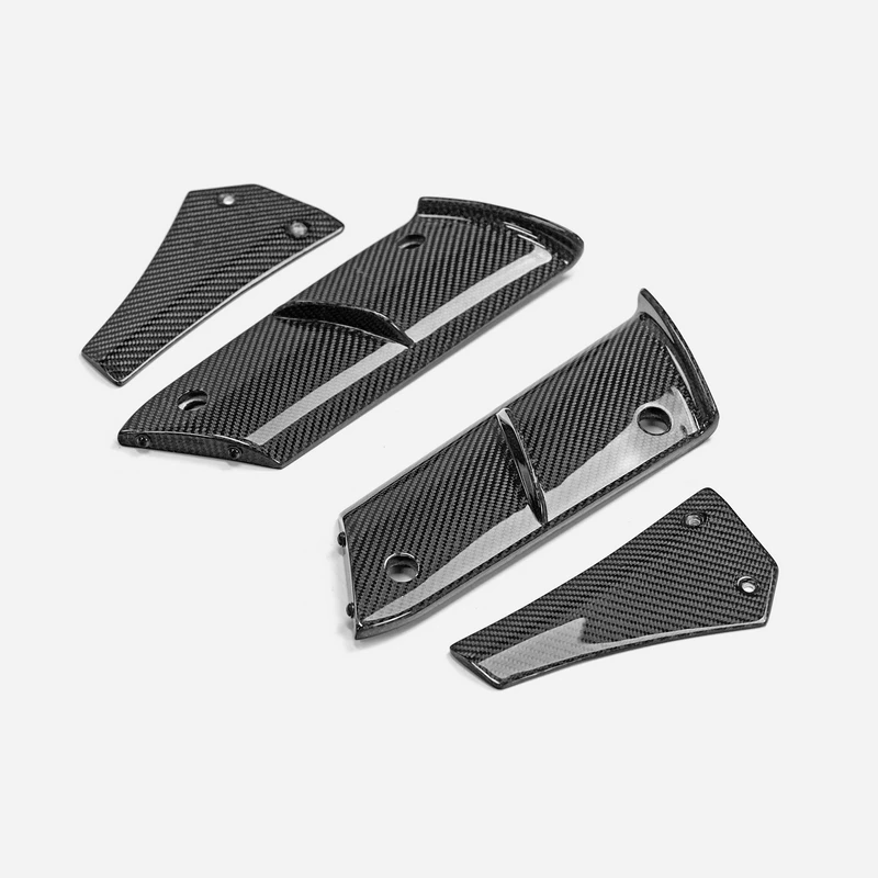

For GR YARIS GXPA16 Gen 2 facelift EPA Type rear spat Rear Bumper Splitter Rear Lip Spat