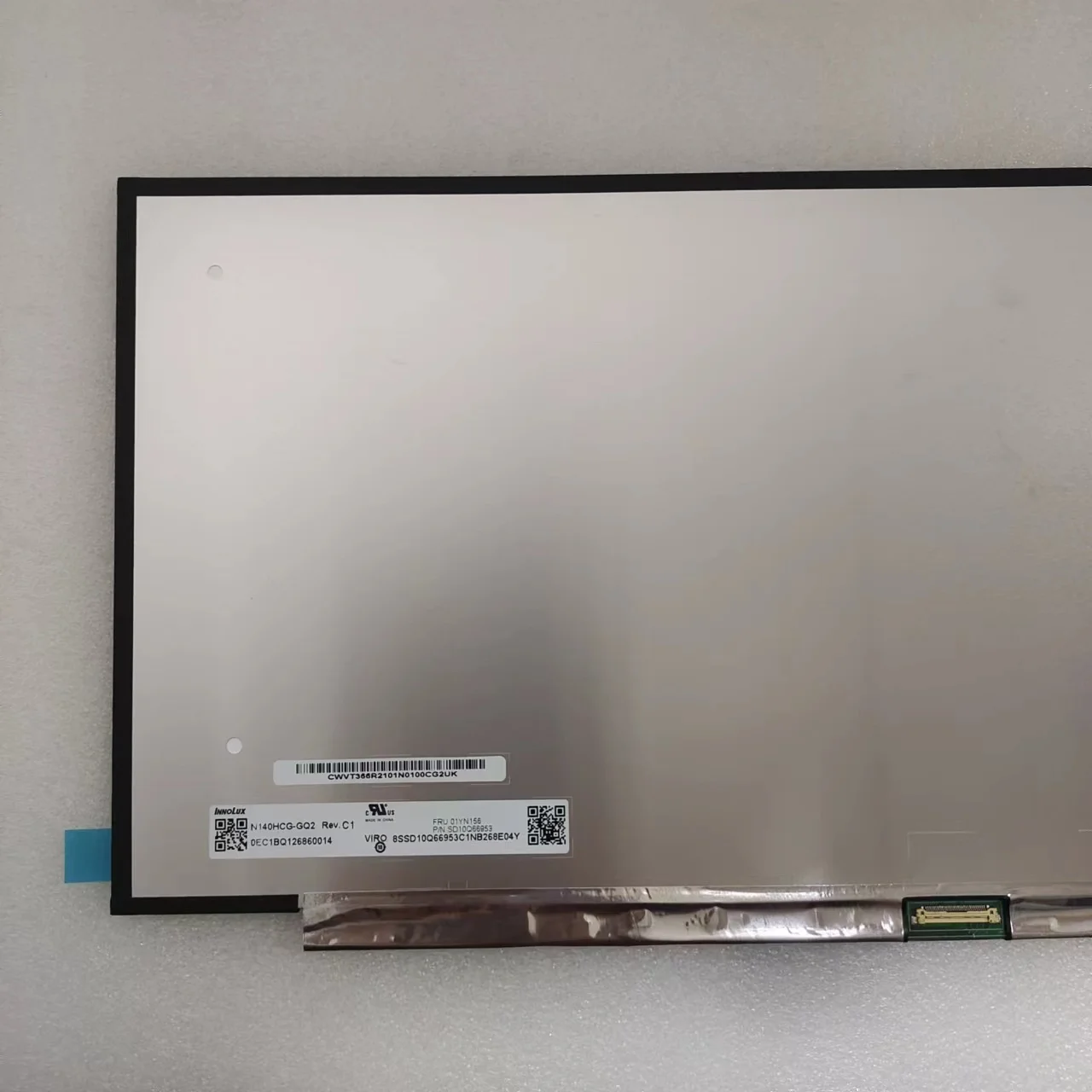 Imagem -05 - Tela do Portátil para Thinkpad T480 T490s Carbono x1 ° ° Lcd N140hcg-gq2 B140han06.7 Ne140fhm-n61 Fhd Ips 01yn156