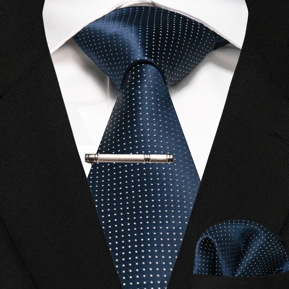 Grün Schwarz Plaid Streifen Krawatte für Männer Mode Seide Hochzeit Krawatte Einstecktuch Manschettenknopf Set Geschenk Herren Krawatte Business Party Zubehör – Detail 12