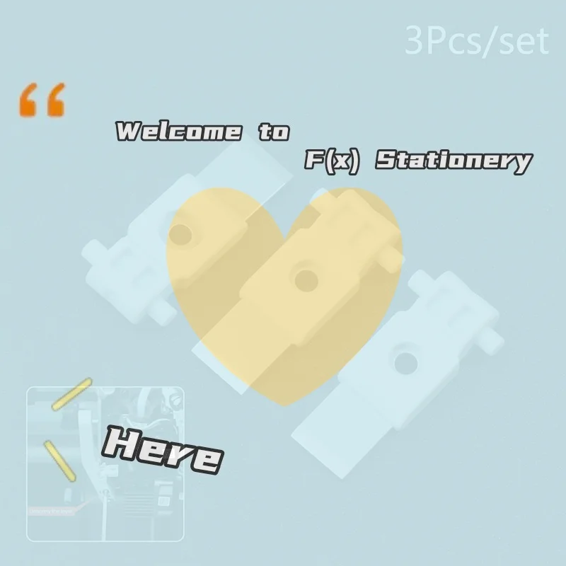 

3Pcs/set Filament Cutter Blades Replacement For Bamboo Lab X1/P1/A1 3D Printers Cutter Spare Parts-F(x)