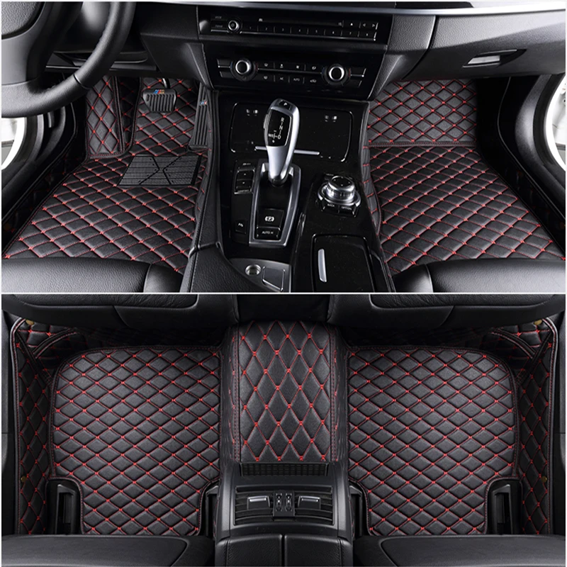 

Carpets Car Floor Mats For Mitsubishi Outlander 2018 2017 2016 2015 2014 2013 (5 Seats) Auto Interior Covers Automotive Vehicles