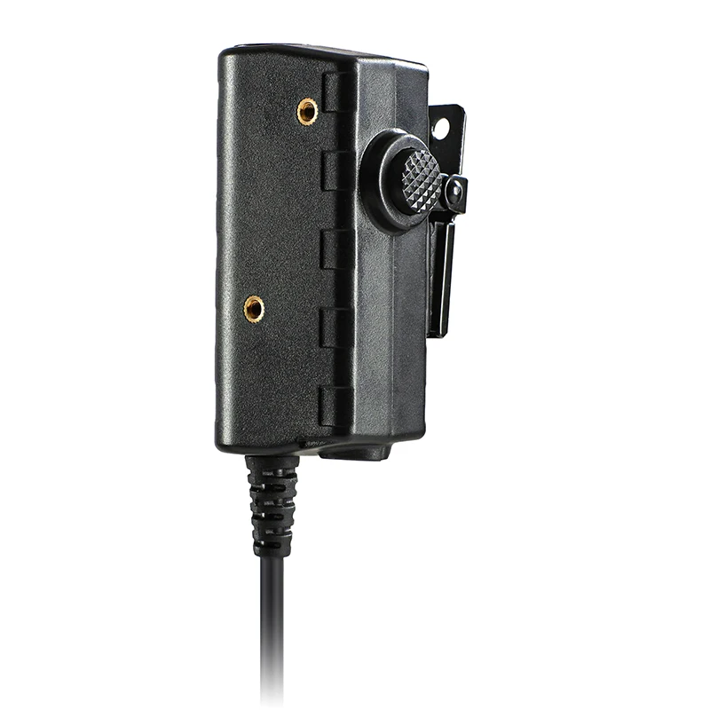 ARM NEXT  Tactical PTT Tactical Headset Button activated push-to-talk PTT adapter M51interface fit for KENWOOD BAOFENG RADIO