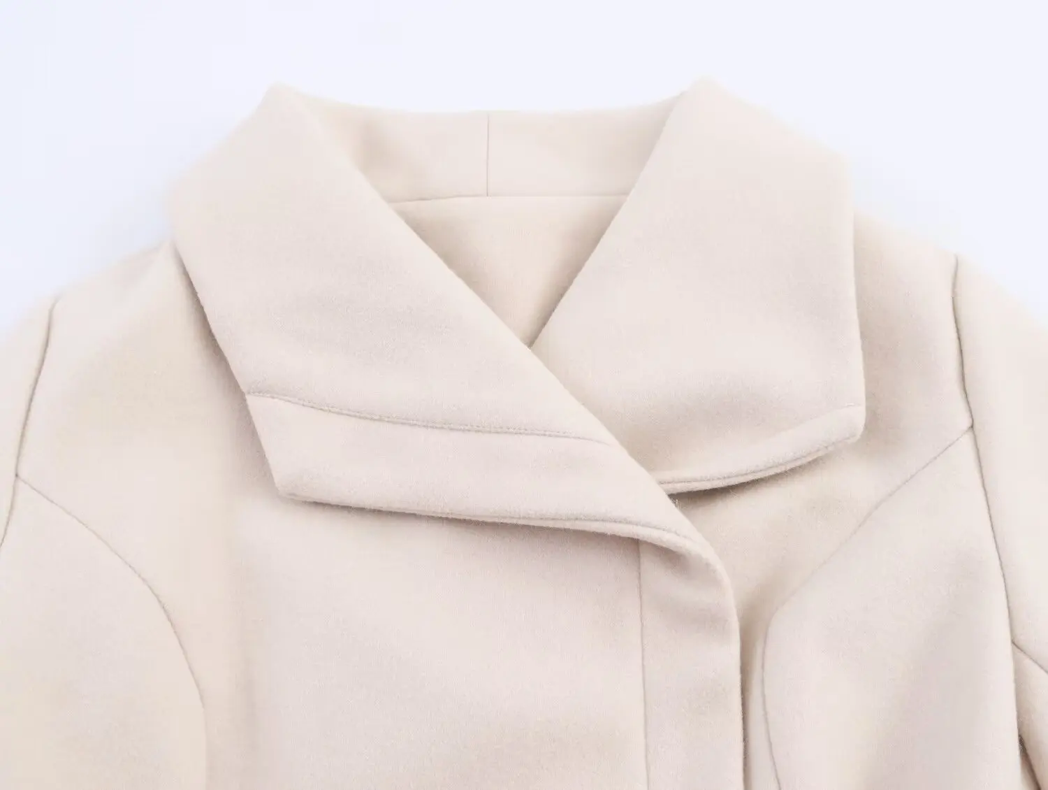 KONDALA Chic Fashion 2025 Winter Vintage Elegant Sashes Woman Long Coats Pocket Zipper Slim Casual Commute Modern Female Outwear
