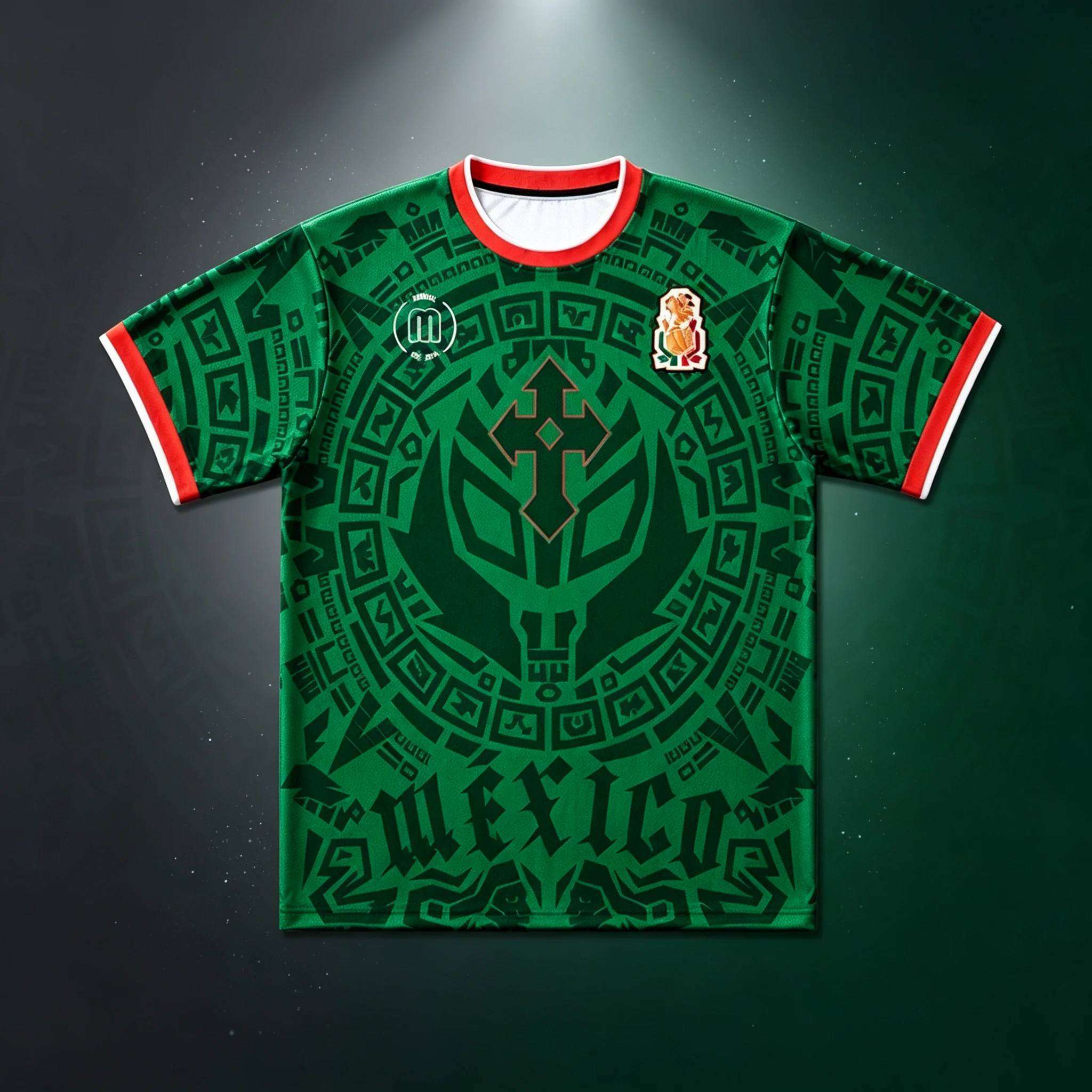 2026 REY MYSTERIO X MUNDIAL MEXICO 3D printing JERSEY V-neck Polo Men Women Casual Round Neck Short Sleeve Man Outdoor Tops Tee