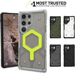 Shockproof Pathfinder Magnetic Case for Samsung Galaxy S24 Ultra S25 S23 Plus S24Ultra S25ULTRA Ua-g Rugged for MagSafe Cover