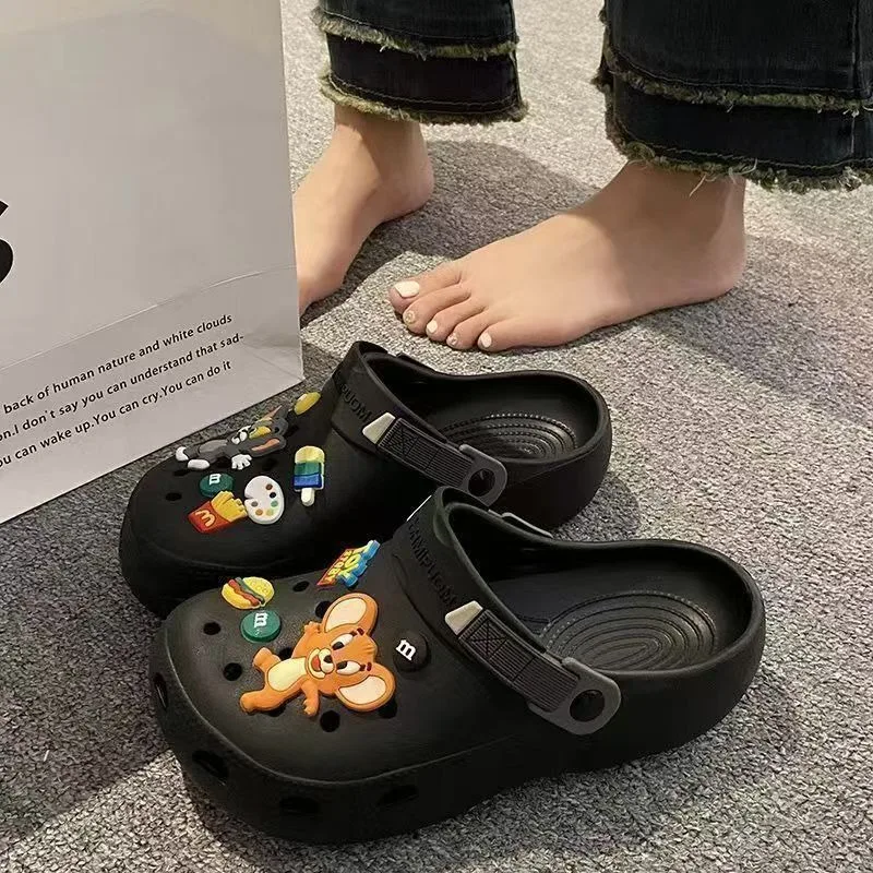 حار لطيف الكرتون الحيوان زهرة الأحذية الديكور انفصال لطيف DIY بها بنفسك الأحذية التبعي الاتجاه هدايا الحفلات