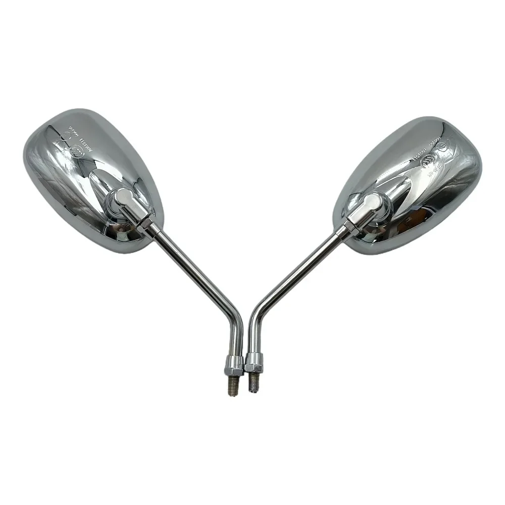 Motorcycle 10mm Rear View Mirror  For Honda Shadow Ace Spirit Magna VT750 For Suzuki Instruder E-Bike Cruiser Chopper