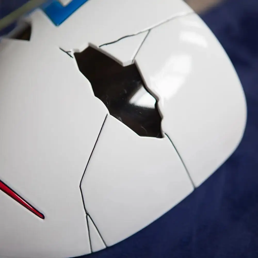 애니메이션 다크 더 투 블랙 헤이 리 파티 브로큰 마스크 코스프레 소품 할로윈 블랙 데스 스마일 마스크 애니메이션 스마일리 페이스