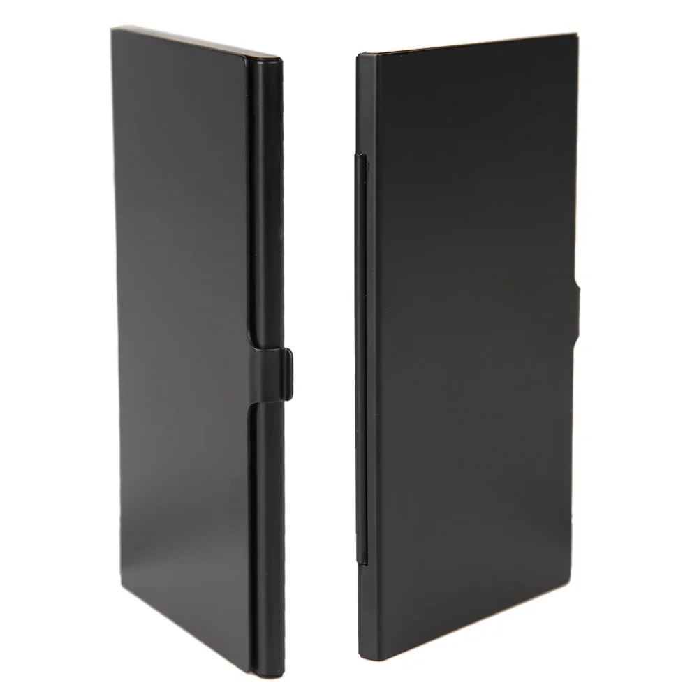 9 in 1 Portable Menmory Card Case Monolayer Aluminum 1SD+ 8TF Micro SD Card Storage Case Holder Memory Card Holder Protector Box