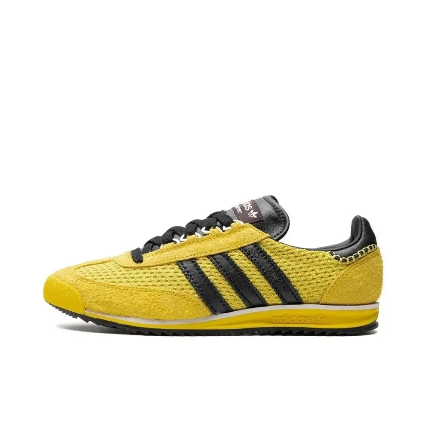 adidas Low Top Casual Running Shoes WALES BONNER xadidas originals SL76 Yellow Men Women Fashion Comfort