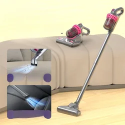 Mite Removal Instrument Vacuum Cleaner Four in One Handheld Wireless Blue Light Sterilization 12V High Suction Mopping The Floor