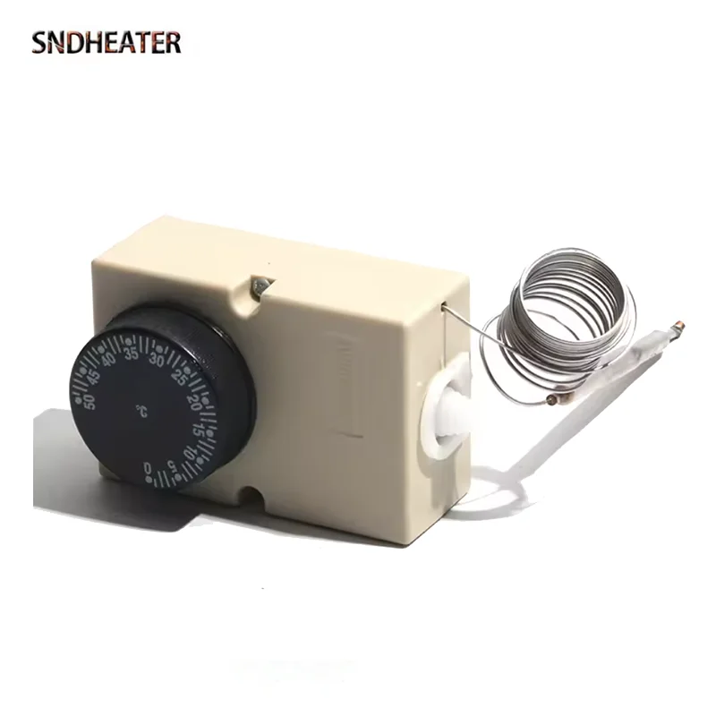 Переключатель регулятора температуры SNDHEATER 0-40C 0-50C 30-110C 50-300C Элемент управления термостатом Пружинный гибкий провод 1,3 м