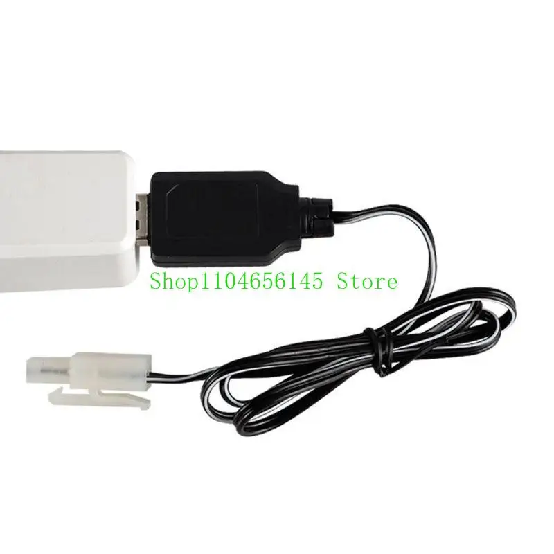 Rechargeable USB Battery Charger Ni-Cd Ni-MH Battery Pack KET-2P Plug Adapter 7.2V 250mA Output RC Toy E56B Durable Part