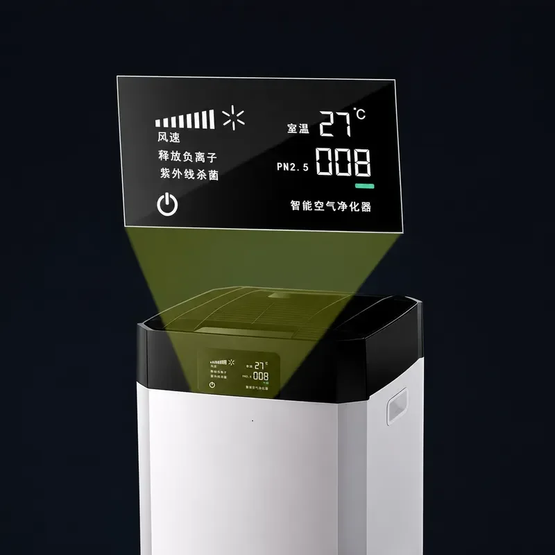 Commercial Indoor Smoke Exhaust Machine Air Purifier for Mahjong Room Chess Card Club Moxa Smoke Remover Odor Eliminator