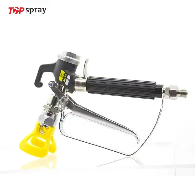 Topspray High Pressure AirlessIn-Line Gun Swivel Spray Gun Tip Guard Spray Painting AG14 for Airless Spraying Machine