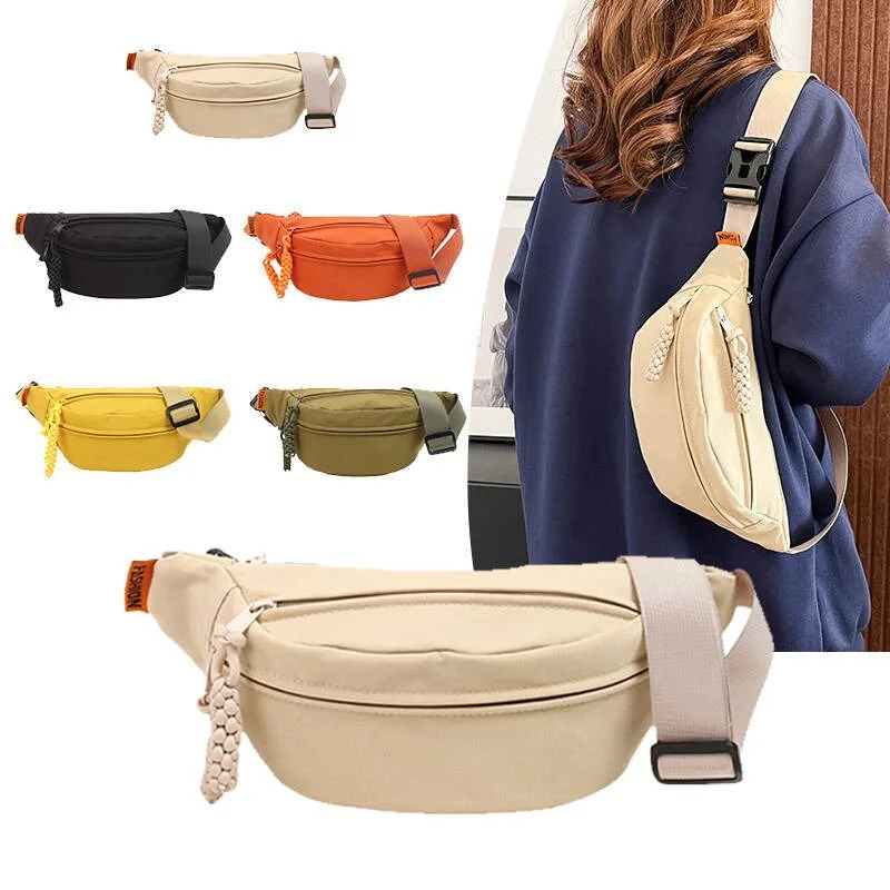 

2025 Chest Bag - Japanese-Style Unisex Sling Pack for Phone & Essentials