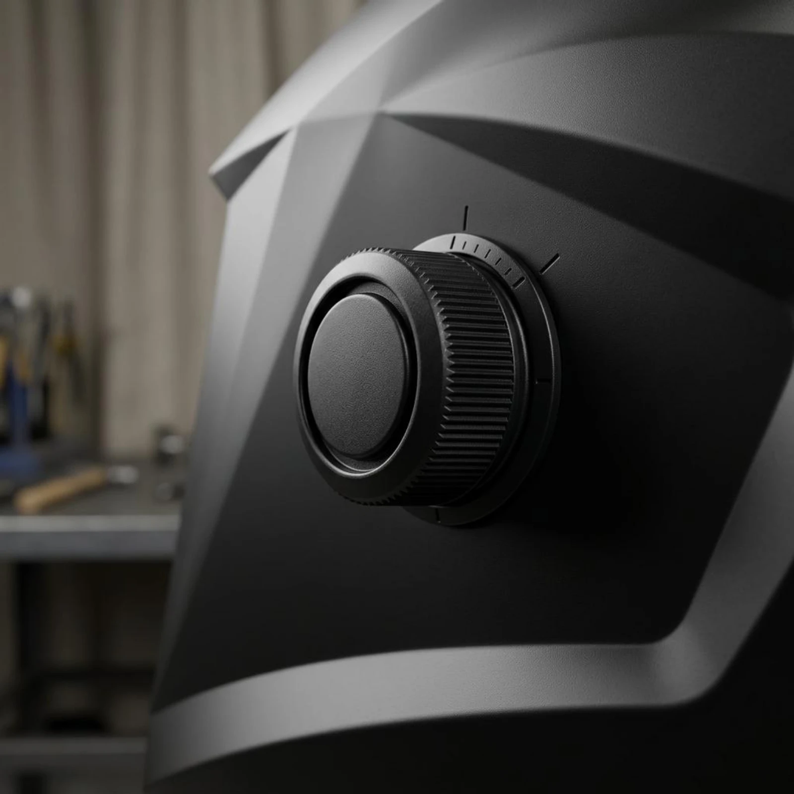 Auto-Darkening Metal-Joining Helmet Sensitivity and Delay Settings Auto Darkening Metal-Joining Helmet Face Guard Hard Shell