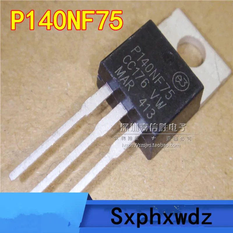 10PCS STP140NF75  P140NF75 140N75 TO-220 140A75V  new original Power MOSFET transistor