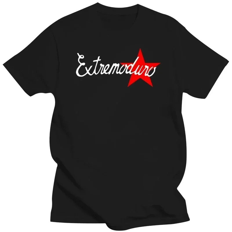 Extremoduro Logo Black Tops Tee T Shirt Men Size Cotton 11 Colors T-Shirt Heavyweight Fashion Round Neck Manga Vintage Anime Man