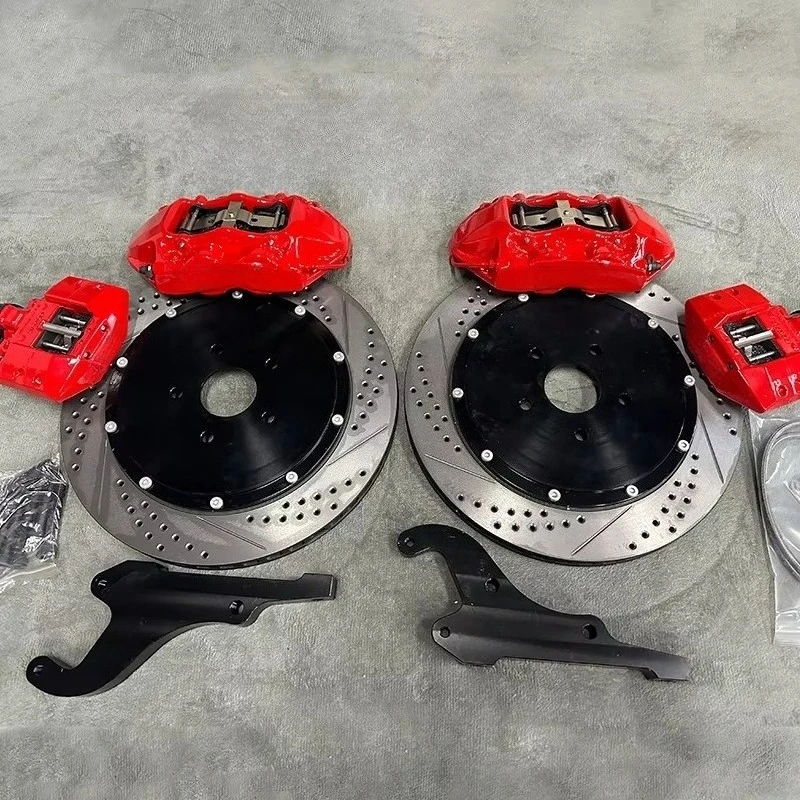 High Performance  Customized Car Big Brake Kit Caliper  6 Pistons Brake Caliper Front Brake Discs 355*32 mm