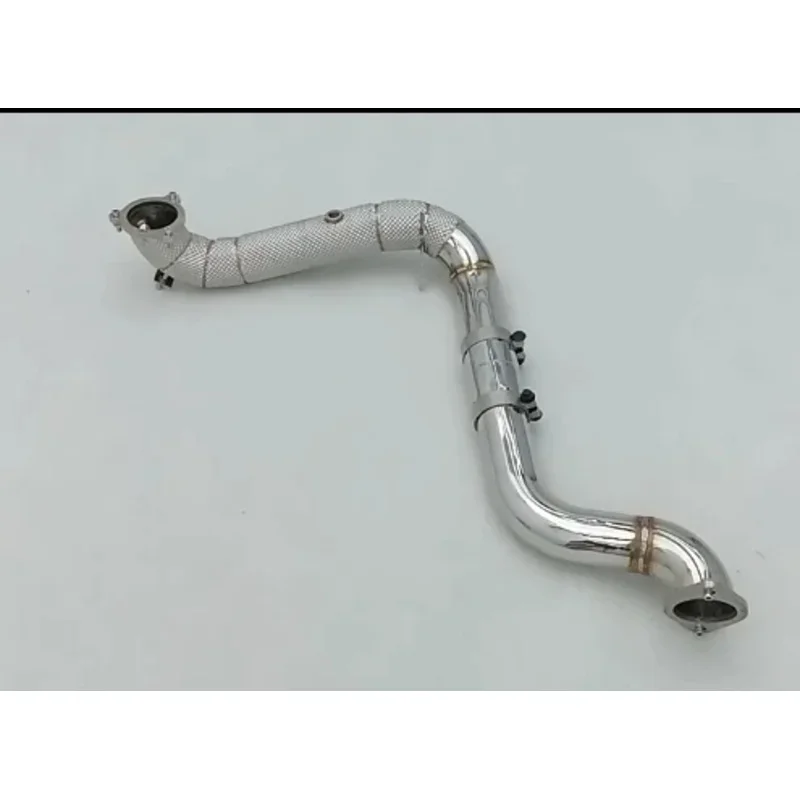 Section High flow Pipes branch downpipe Exhaust Pipe with For A35 W177 2.0T