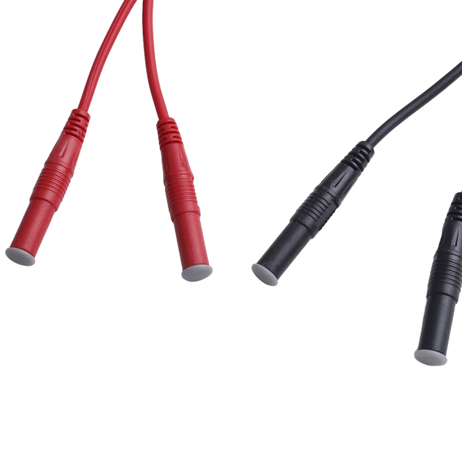 Efficient P70075A Meter Test Leads Featuring Gold Plated Contacts and Kelvin Clips Compatible with DMMs Length 1 2m