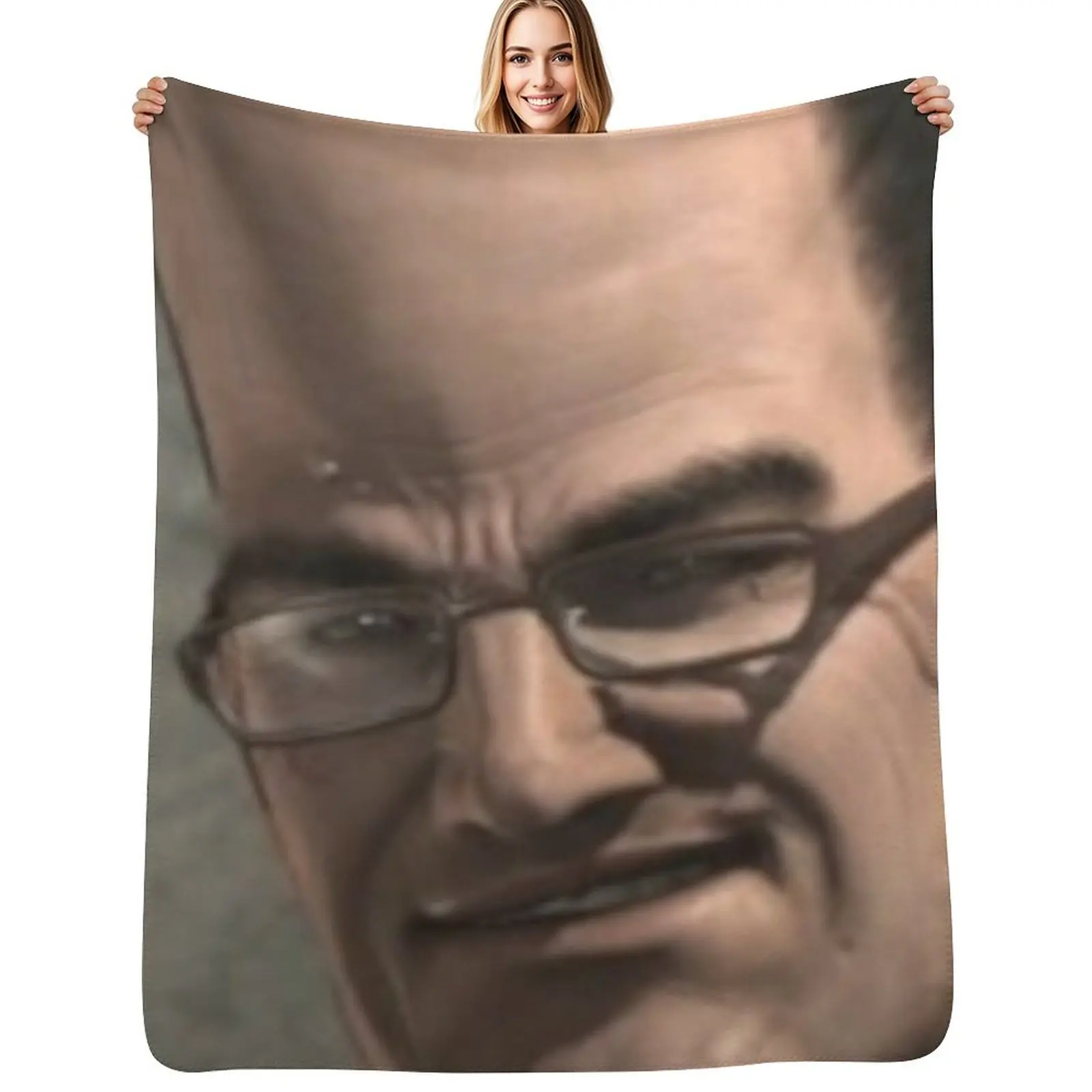 Senator Armstrong with a large forehead Throw Blanket Giant Sofa for sofa Picnic Comforter Cute Plaid Soft Blankets