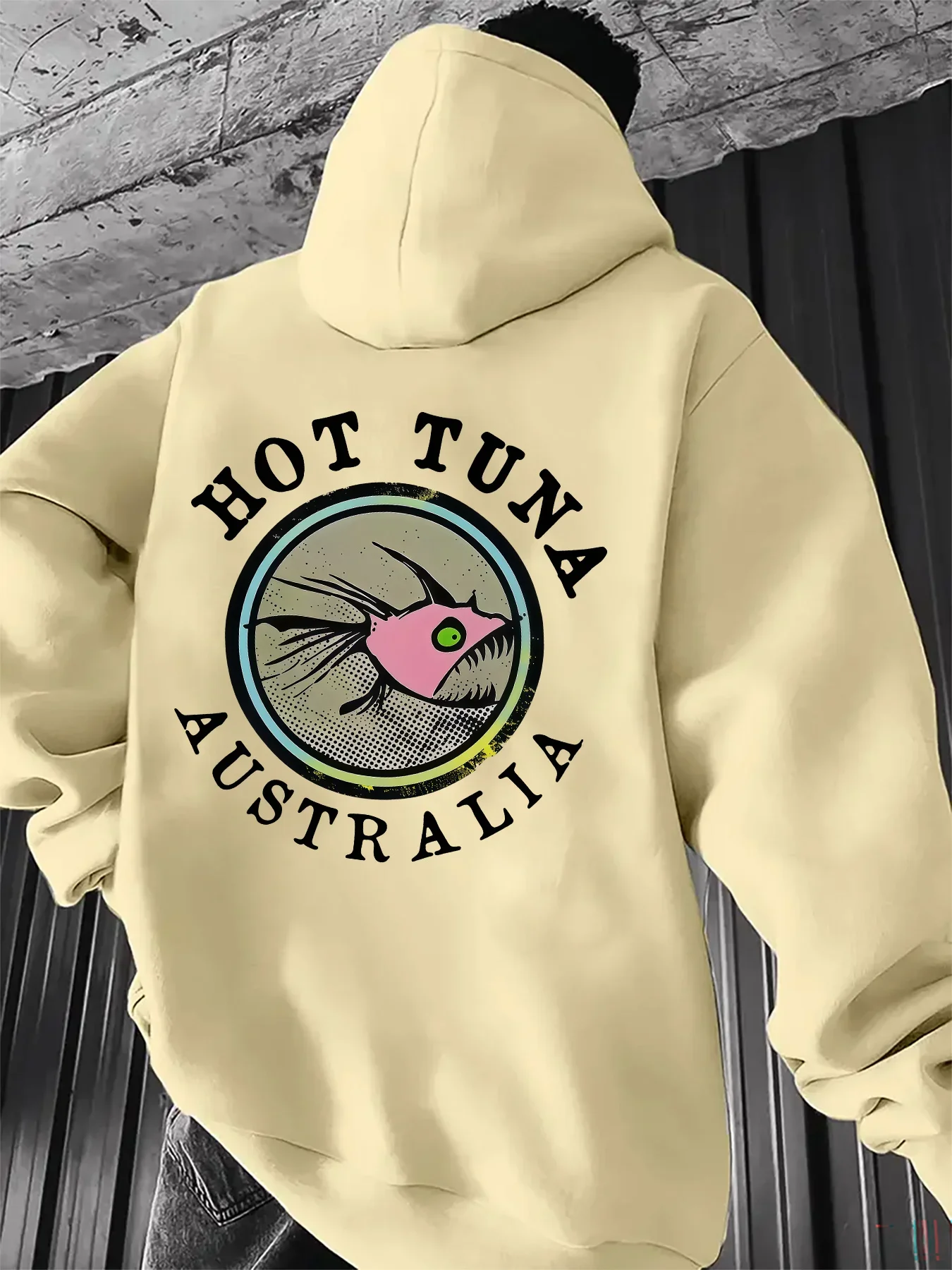Fish Hoodie Unisex Tuna Australia Fishing Surf Ocean Beach Summer Retro Badge Funny Vintage Oversized Casual Sport Sweatshirts