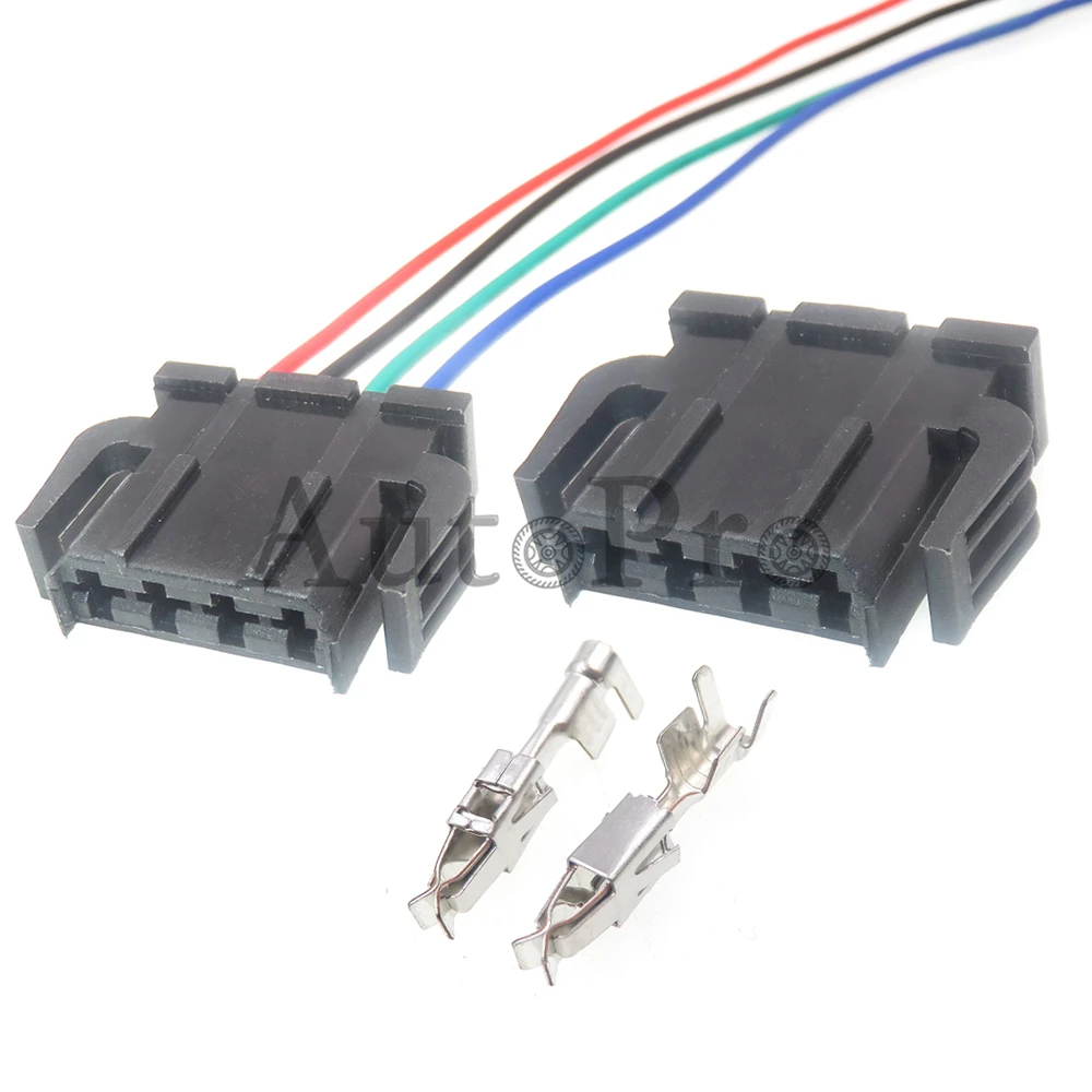 1 Set 4 Hole 893971634 893 971 994 AC Assembly Car Socket 893 971 634 893971994 Auto Electric Wire Connectors for VW Audi