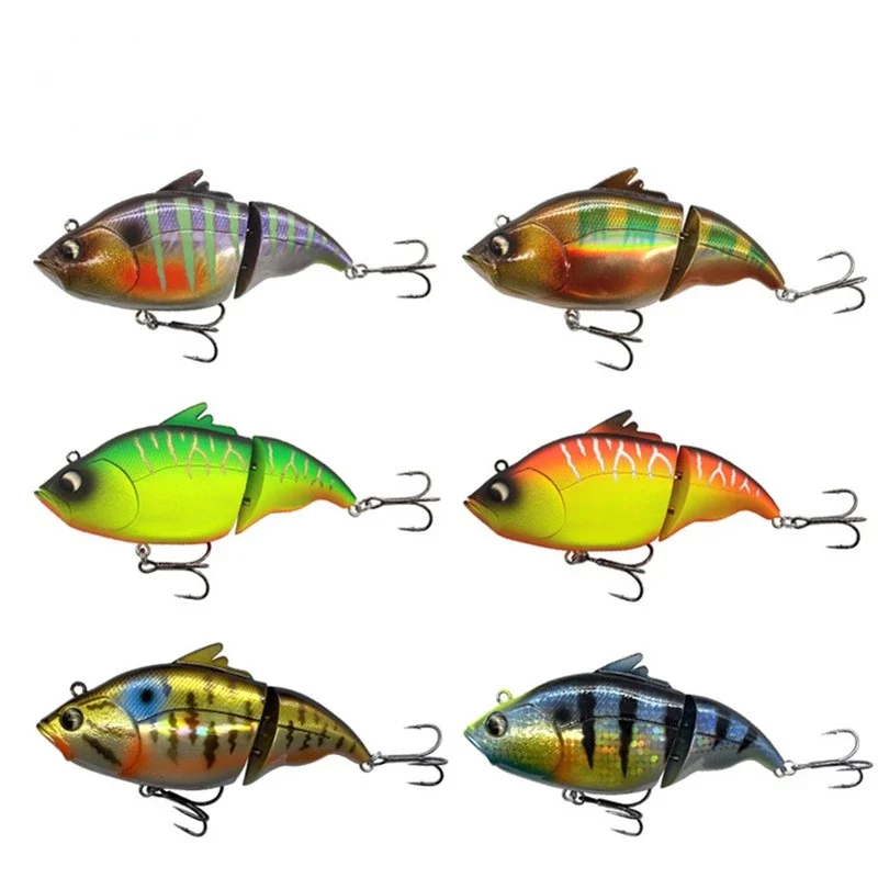 

WHYY Vatalion Fishing Lures Sinking/Floating VIB Artificial Hard Baits Crankbait Jointed Fishing Wobbler Pike Bass Fishing Lure