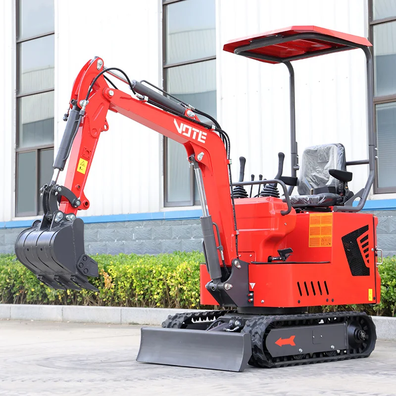 Mini Excavator Machine 1 Ton 2 Ton Engine EPA Euro 5 Free Shipping Farm Used Chinese Mini Crawler Digger Real Price