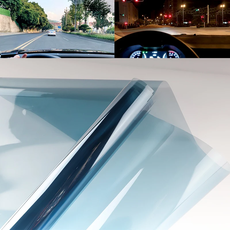 80% VLT Window film Nano Ceramic Self Adhesive Automotive Film Anti UV Heat Insulation Sun Blocking for Car