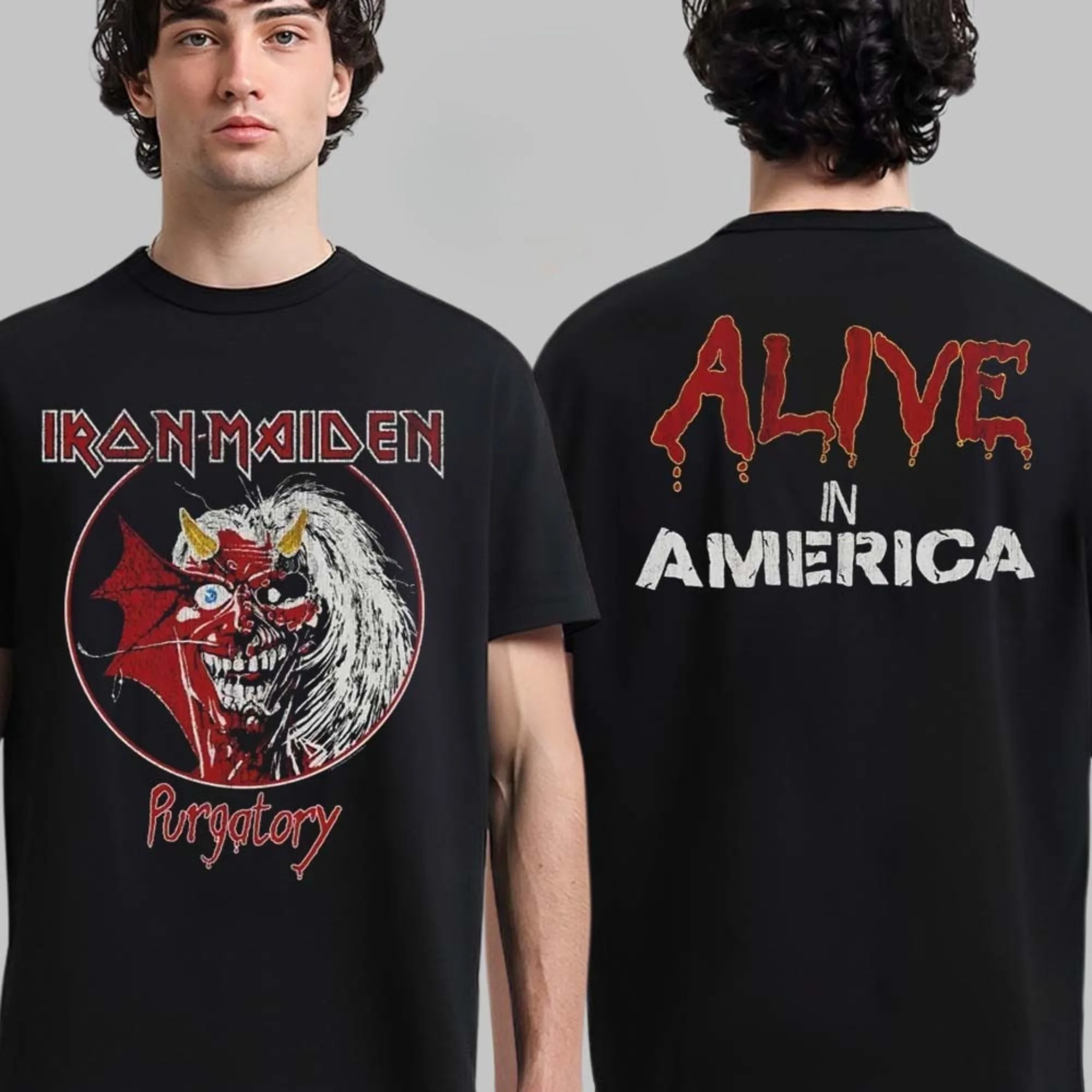 Памятная футболка Iron Maiden Run for Your Live, выполненная в нескольких стран мира, мужская хлопковая футболка, летняя