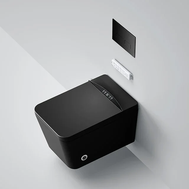 Wall-mounted smart toilet bidet ceramic frameless sanitary ware