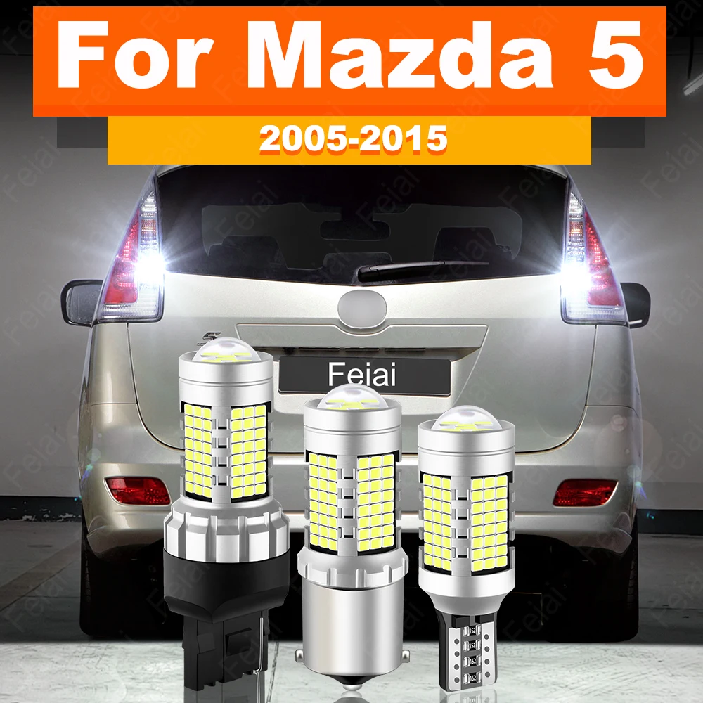 

LED Reverse Light Reversing Bulb For Mazda 5 CR CW 2005 2006 2007 2008 2009 2010 2011 2012 2013 2014 2015 Accessories Back Light