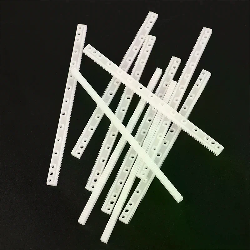[MA]10Pcs 125MM Plastic Gear Rack Drive Sprocket Synchronous Wheel Toy Accessories 83 Teeth Gear Bar[MA]
