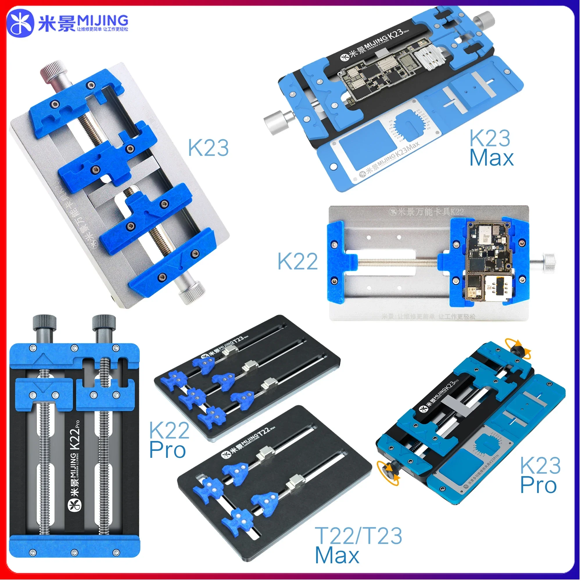 

Mijing K22/K22Pro/K23/K23Pro/K23Max ремонт материнской платы из алюминиевого сплава для мобильных телефонов Материнская плата PCB ремонт пайки