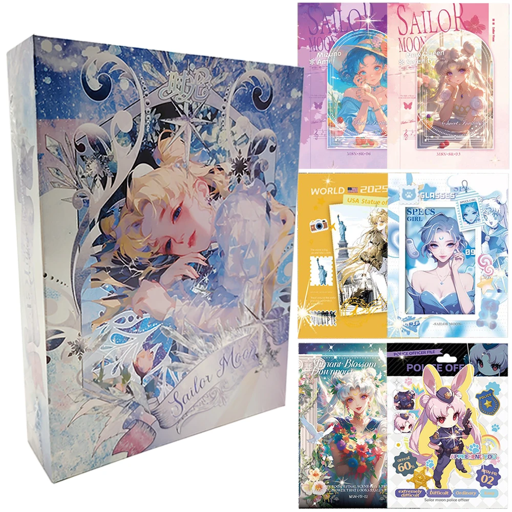 Sailor Moon Collection Card Japanese Anime Magic Princess Tsukino Usagi Creative Character Card Adolescent Precious Peripheral