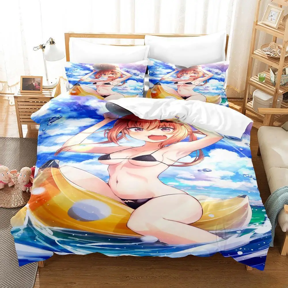 

3D Print Cartoon Kawaii Gabriel Dropout Bedding Set Single Twin Full Queen King Size Bed Set Adult Kid Bedroom Duvet Cover Sets