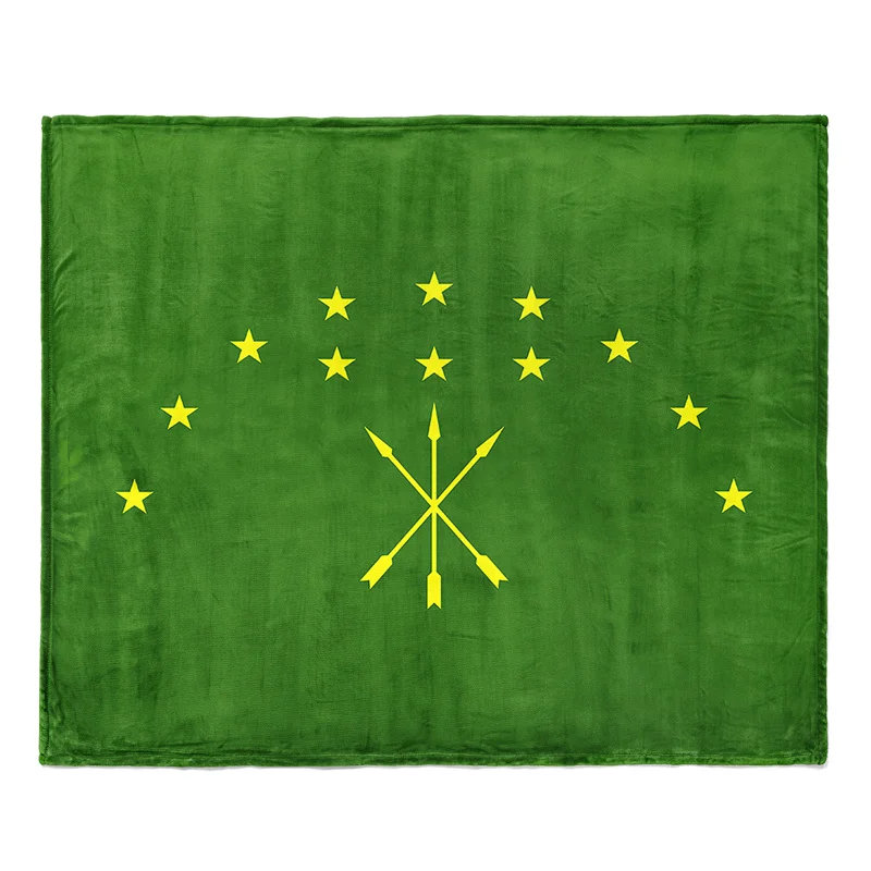 Gaslight Gatekeep Girlboss Circassian Adygea Russia Throw Blanket for Women Men Girls Boys Kids Pets Dogs Cats Couch Sofa
