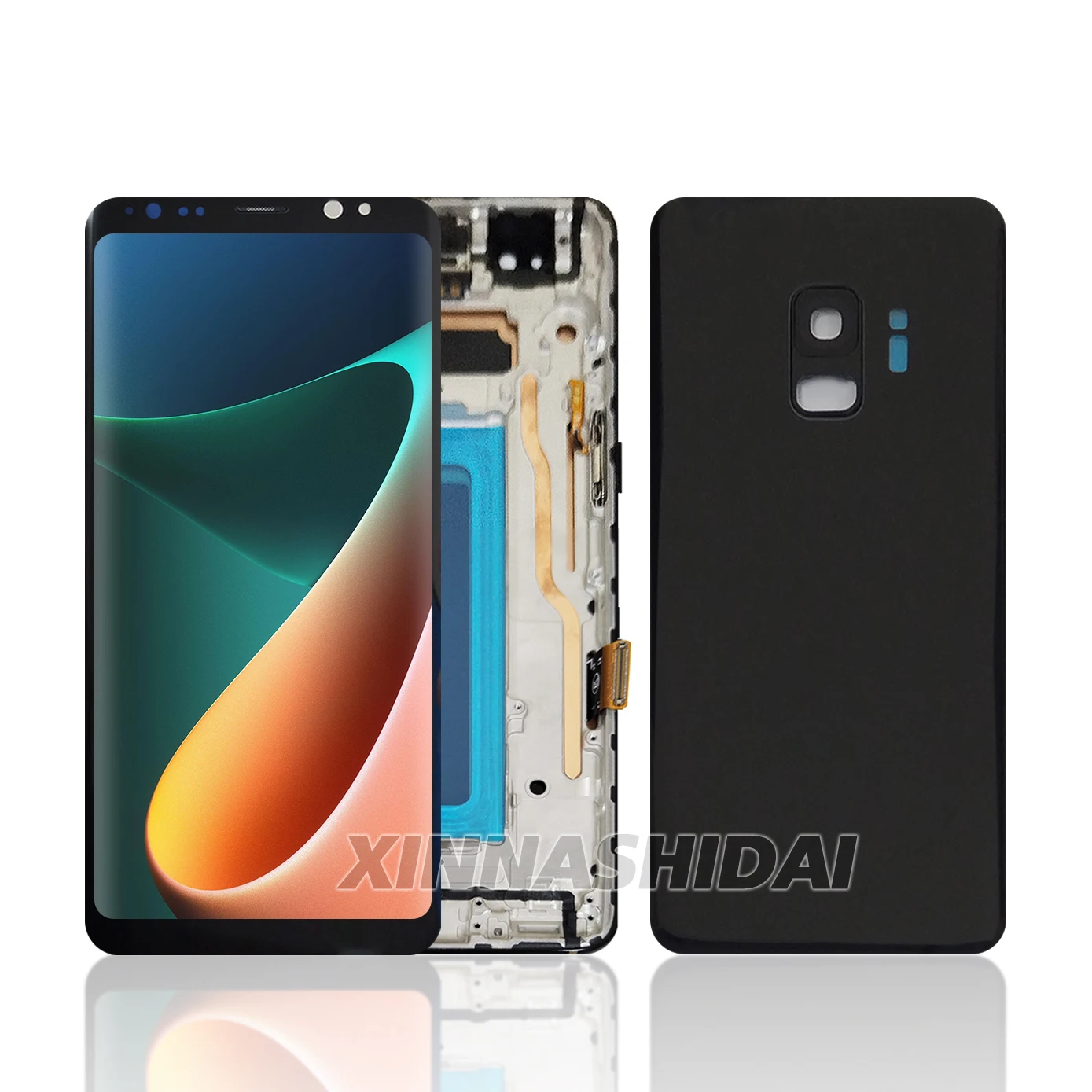 Premium HD+ TFT LCD Display Touch Screen Digitizer Assembly for Samsung Galaxy S8 SM-G950/G950F - Includes Frame, Protective Cov