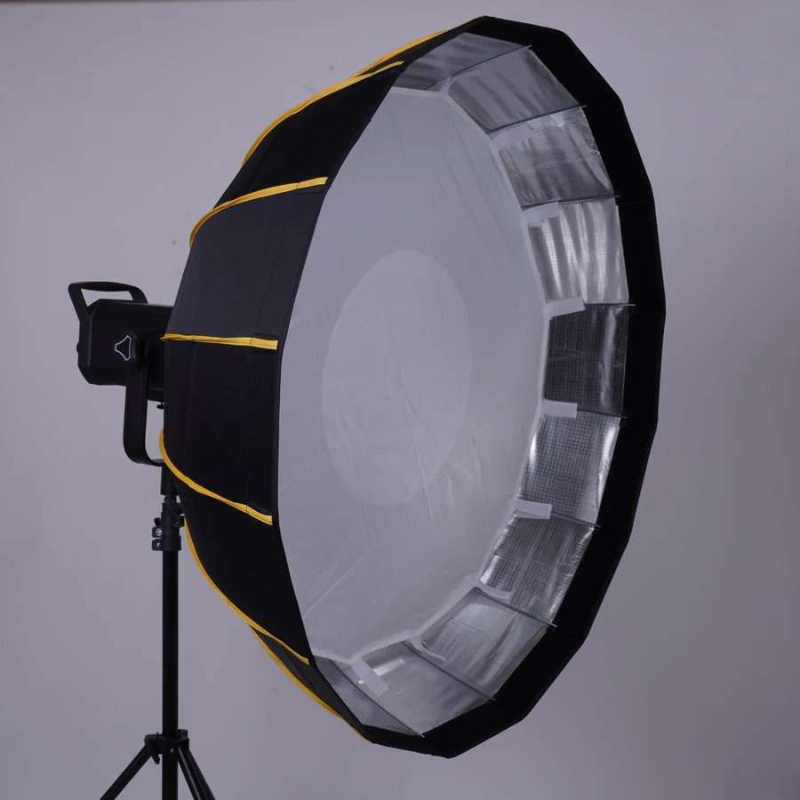 65 95 105 CM parabolic strobe Speedlite beauty dish softbox photography Bowens Mount Soft box with Bag Diffuser grid