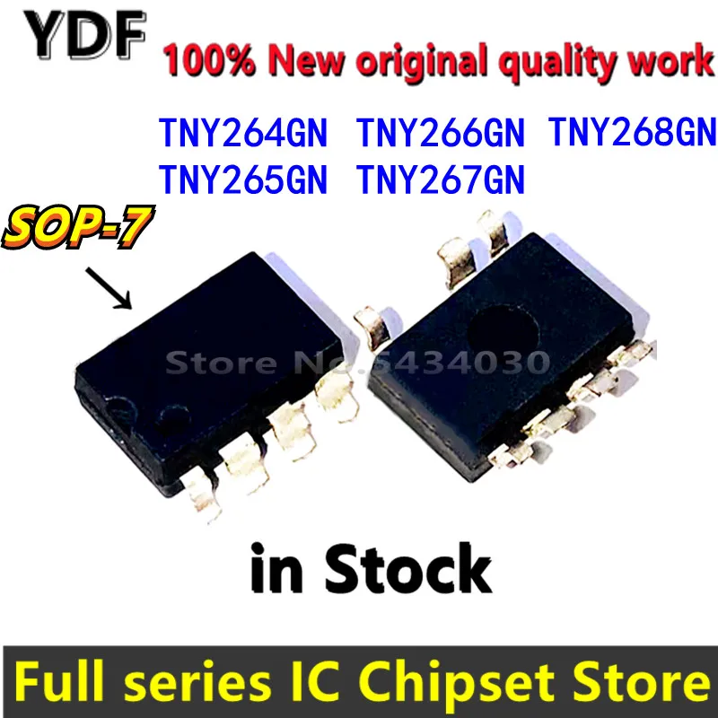 (10pcs) 100% New TNY264GN TNY265GN TNY266GN TNY267GN TNY268GN TNY264G TNY265G TNY266G TNY267G TNY268G SOP-7