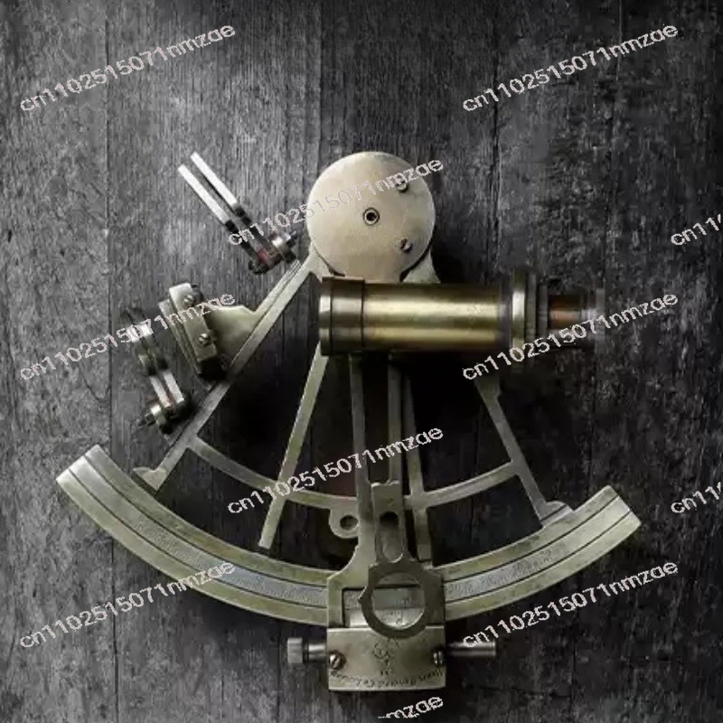 

Brass Captain Antique 8-inch Ocean Sextant Ship Deck Hatch Black Decoration/Stern