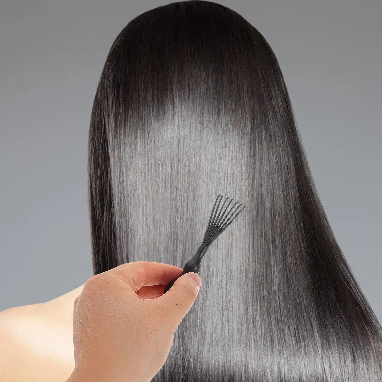 1Set Hairbrush Cleaning Device with Unique Claw Hooks for Cushion Brushes Thorough Debris Removal Easy Maintenance Extends Brush
