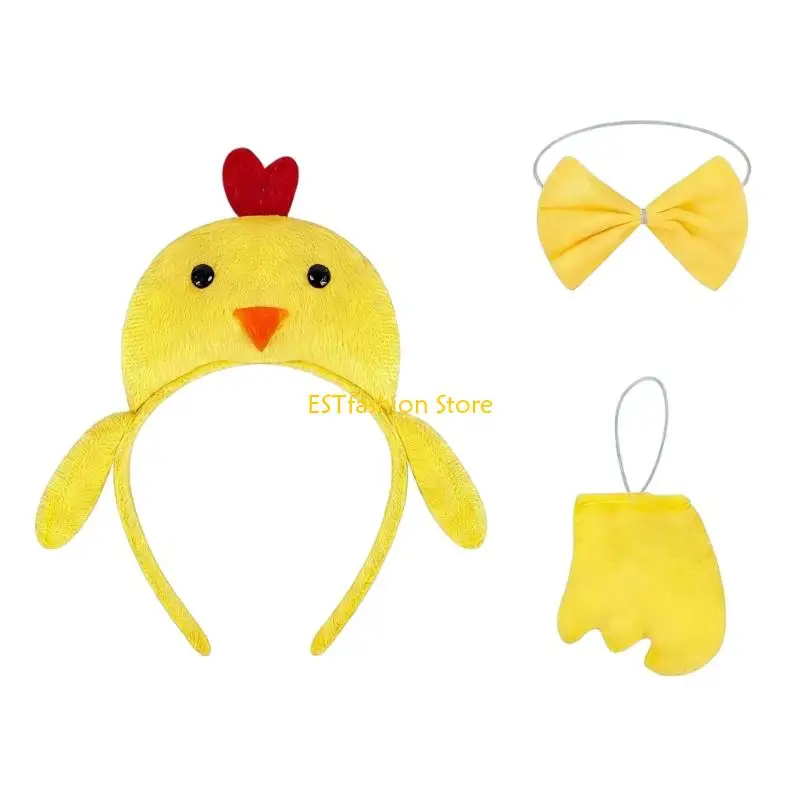 Y5GC 3Pcs Entertaining Bird Themed Headwear Bundle Perfect For Stage And Parties