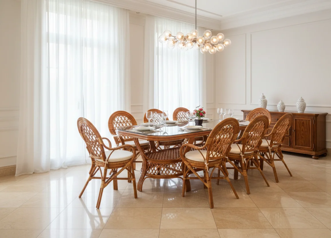 Set Meja Makan Modern Terlaris - Outdoor Furniture Indonesia ulasan dan harga
